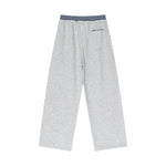 Double Waistband Baggy Trousers