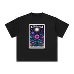 February Violet Card Graphic Tee-INNBLAC Fashion Apparel