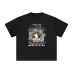 They Say I'm Stubborn Graphic Tee-INNBLAC Fashion Apparel