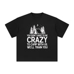 Camping Quote Graphic Tee-INNBLAC Fashion Apparel