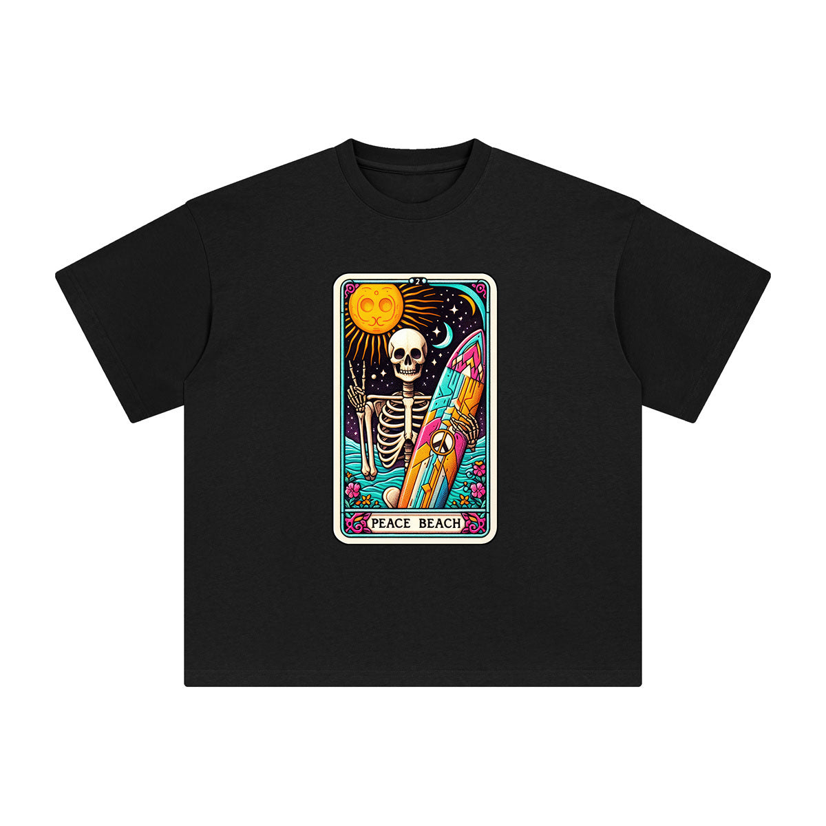Skeleton Mom Life Graphic Tee-INNBLAC Fashion Apparel