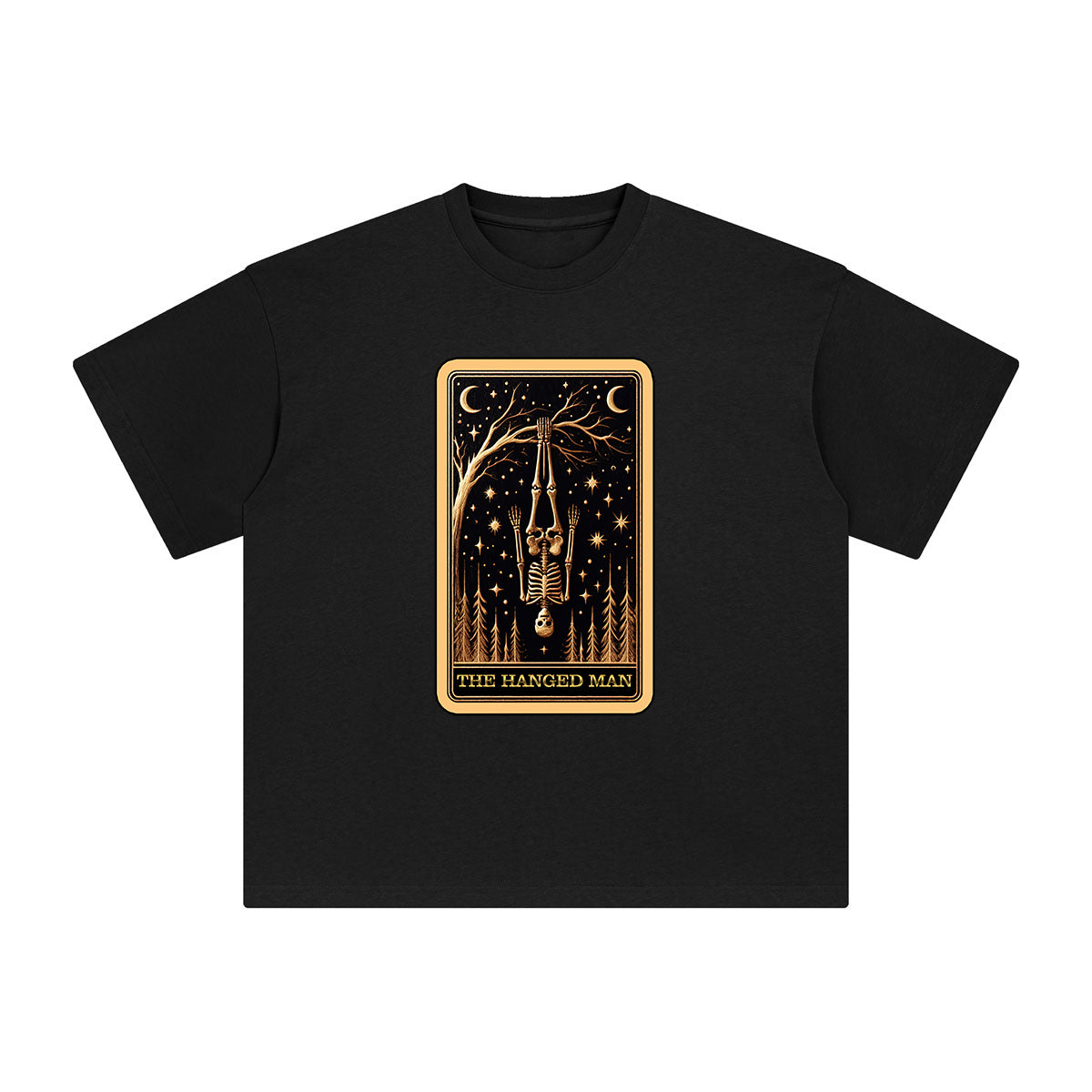 The Hanged Man Card Graphic Tee-INNBLAC Fashion Apparel