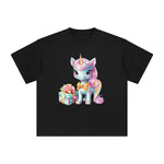 Birthday Unicorn Graphic Tee-INNBLAC Fashion Apparel