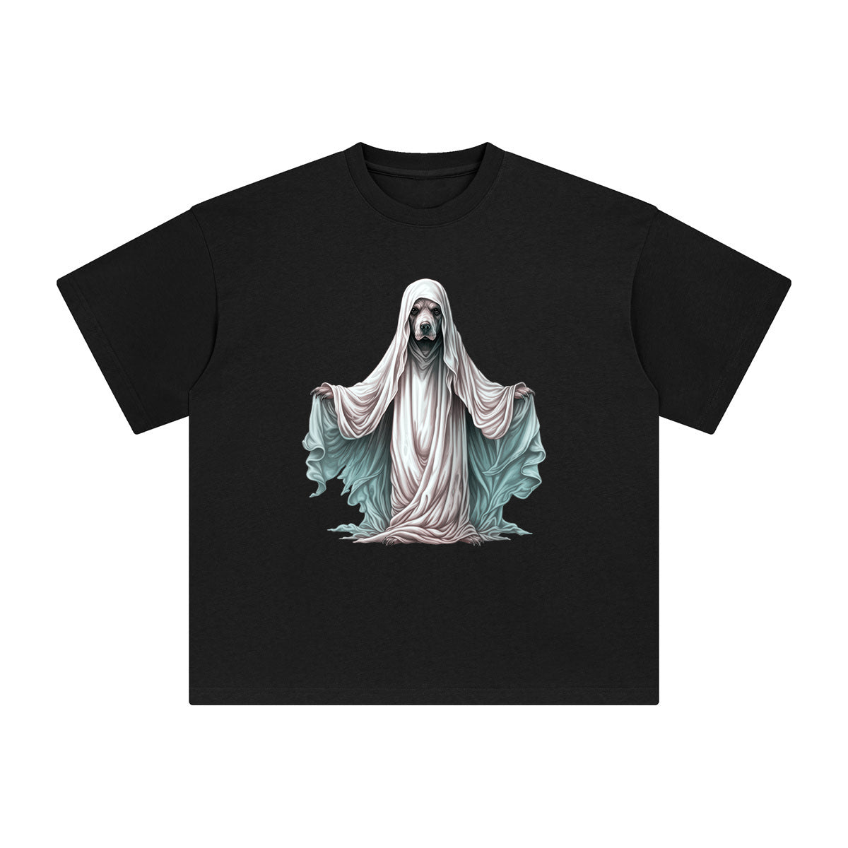 Ghost Dog Graphic Tee-INNBLAC Fashion Apparel