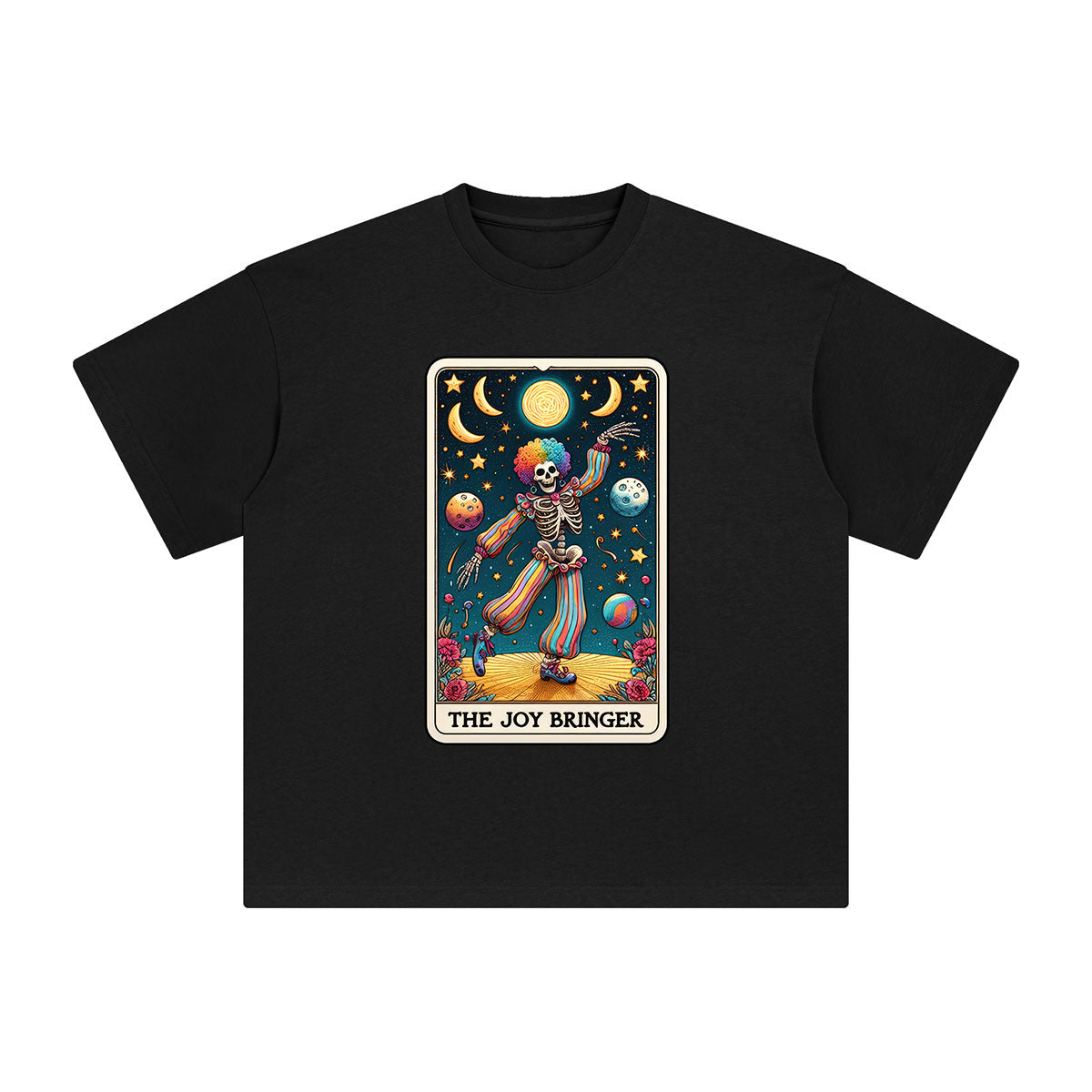 The Joy Bringer Comic Graphic Tee-INNBLAC Fashion Apparel