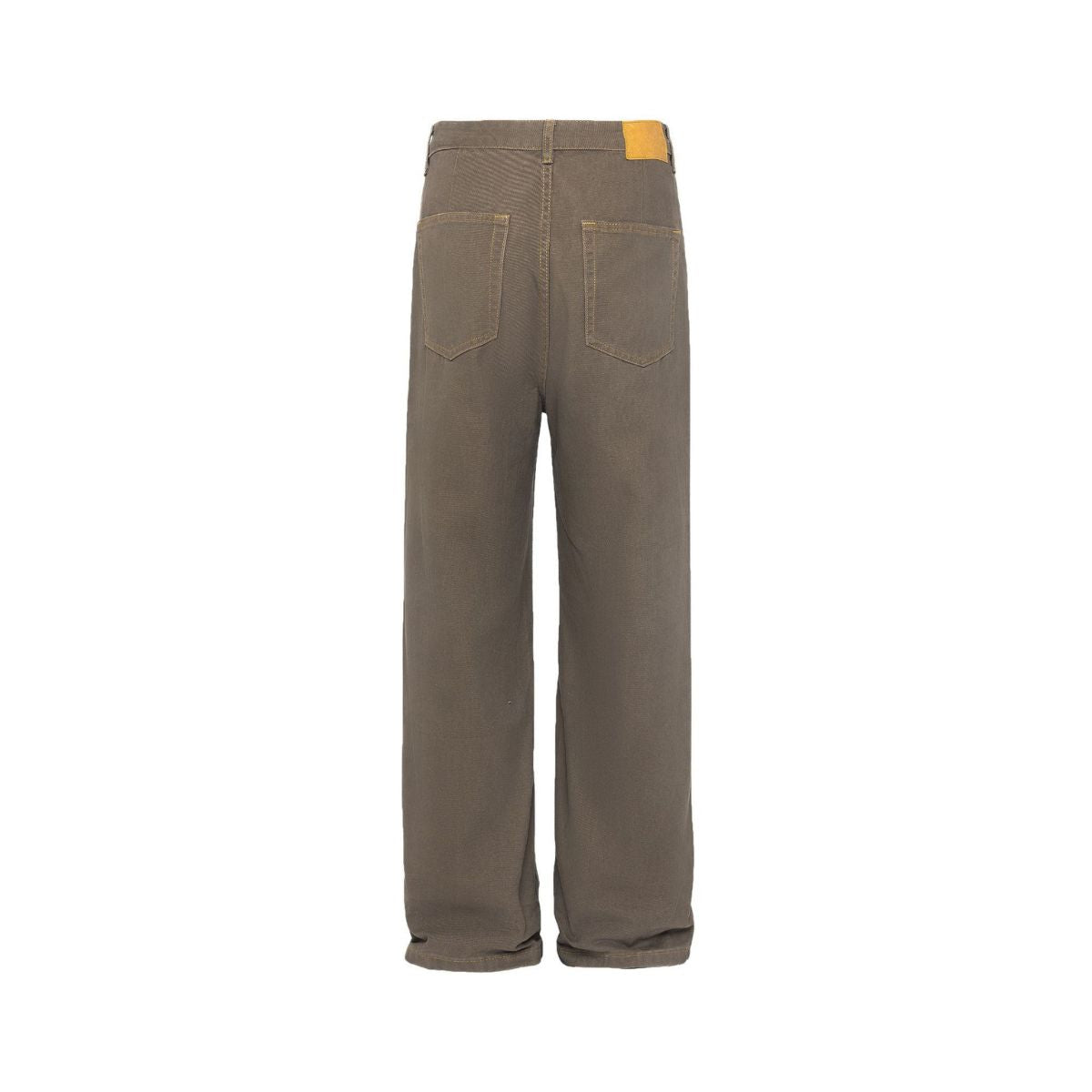 High Street Washed Wide Straight Jeans