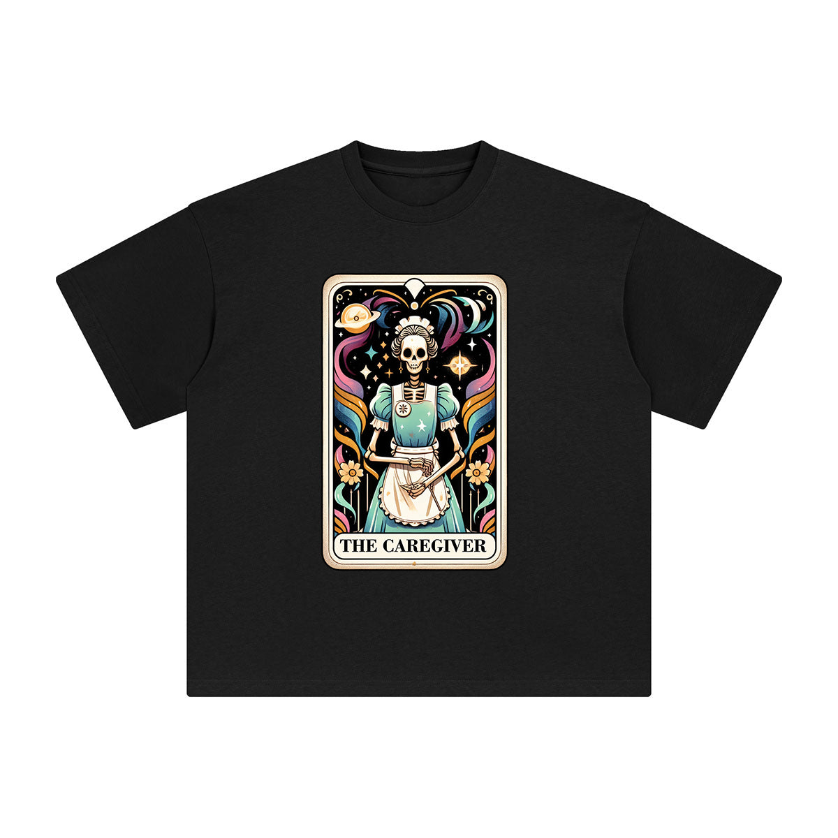 The Caregiver Comic Graphic Tee-INNBLAC Fashion Apparel