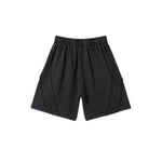 Shorts holgados vintage con lavado intenso