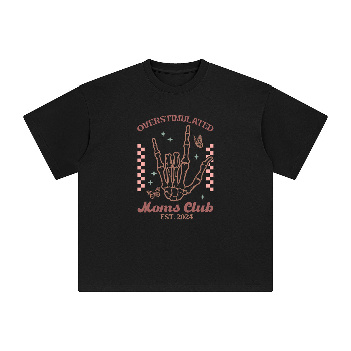 Moms Club Graphic Tee-INNBLAC Fashion Apparel
