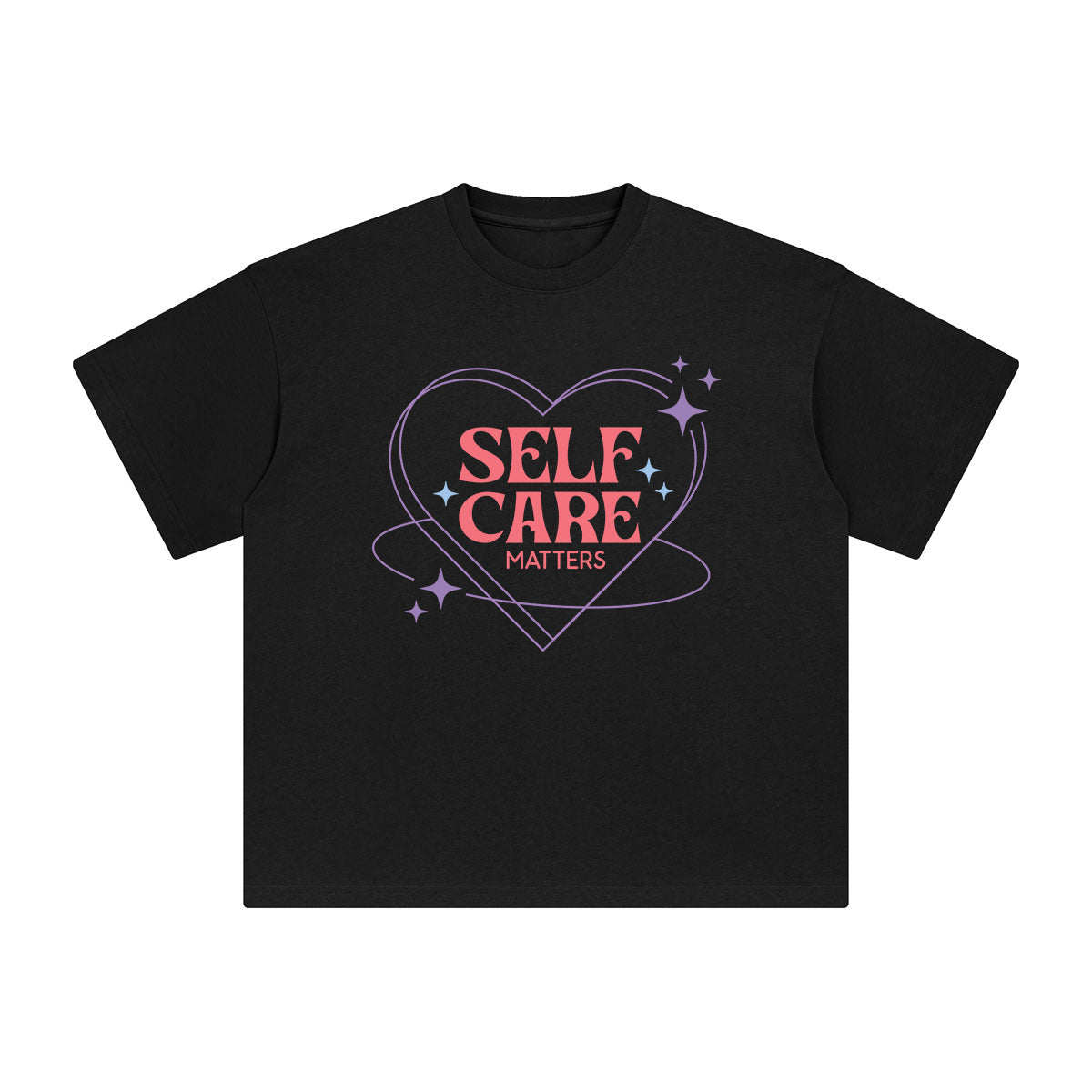 Self Care Matters Graphic Tee-INNBLAC Fashion Apparel