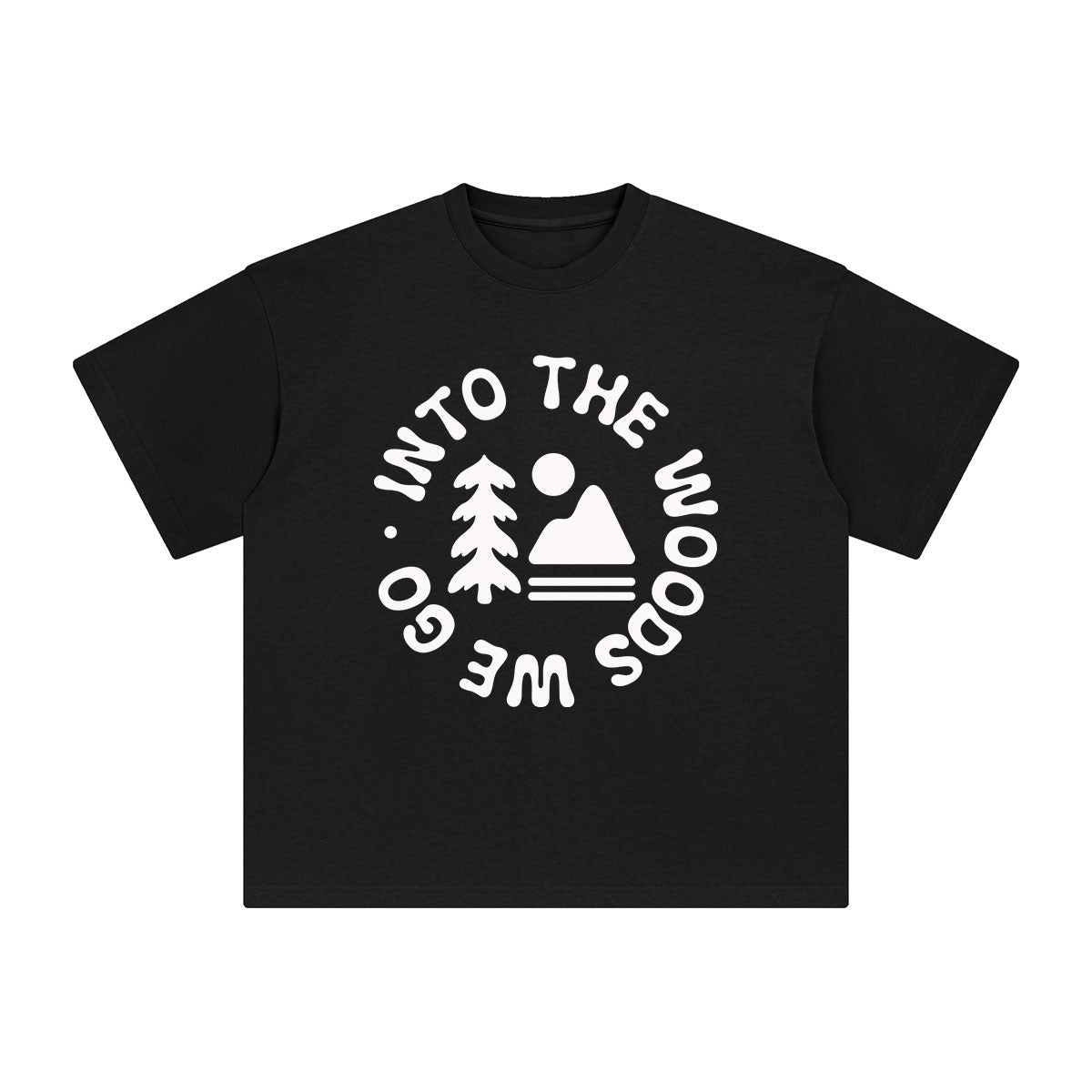 We Go Into The Woods Graphic Tee-INNBLAC Fashion Apparel