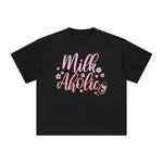 Milk Aholic Graphic Tee-INNBLAC Fashion Apparel