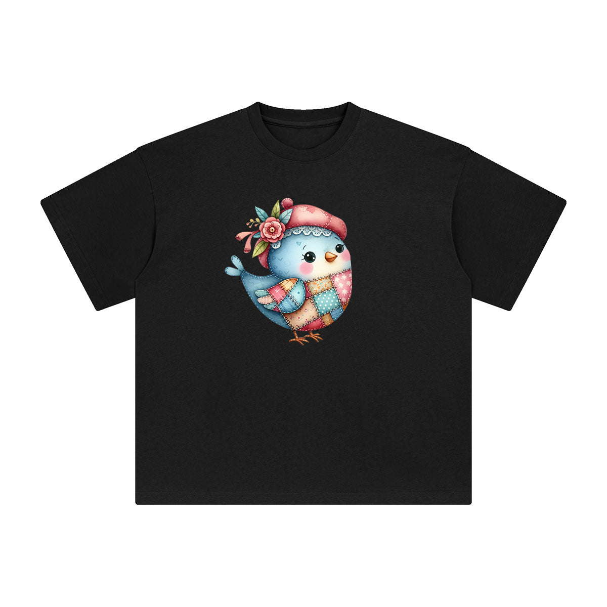 Bird Graphic Tee-INNBLAC Fashion Apparel