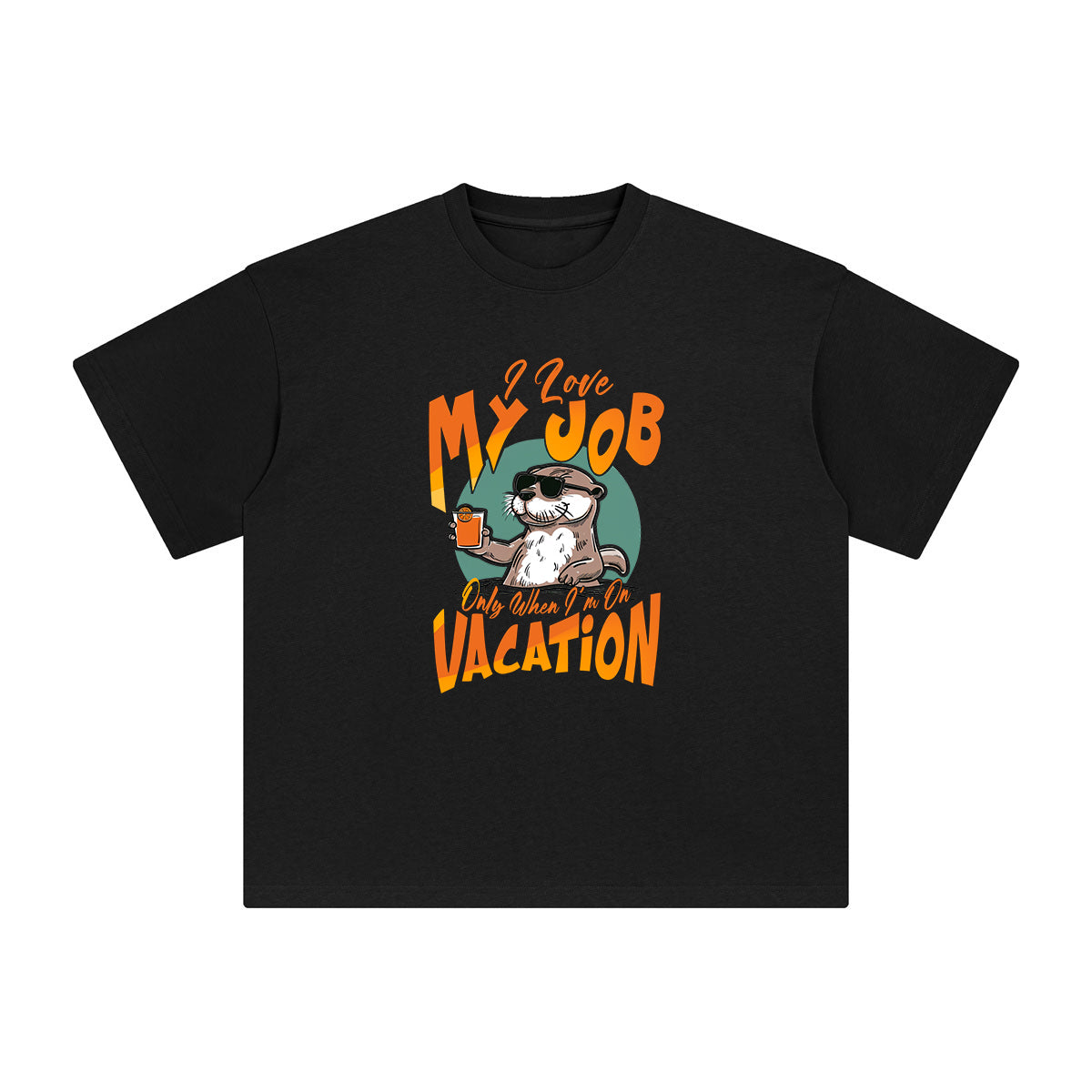 On Vacation Quote Graphic Tee-INNBLAC Fashion Apparel
