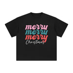 Merry Christmas Graphic Tee-INNBLAC Fashion Apparel