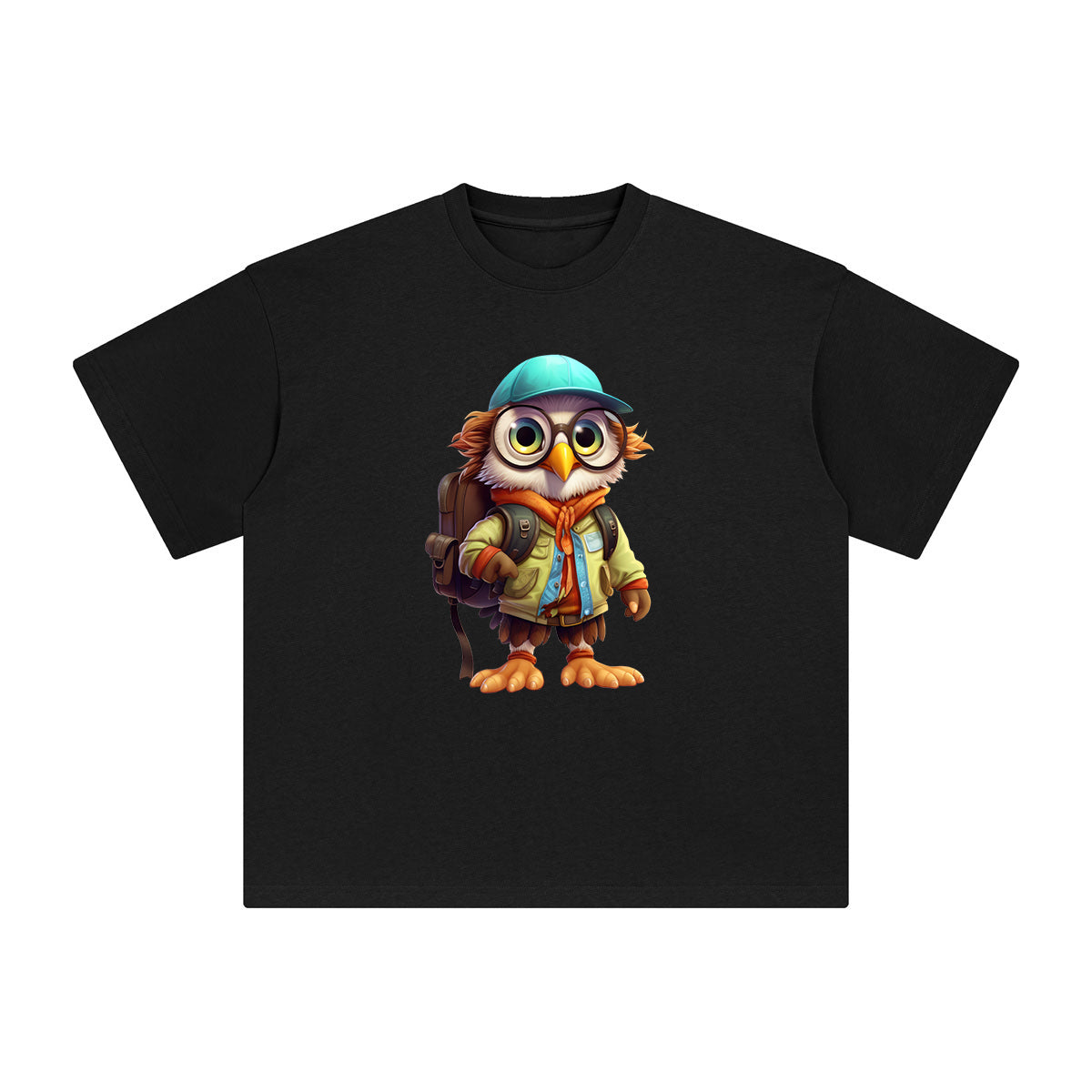 Eagle Graphic Tee-INNBLAC Fashion Apparel