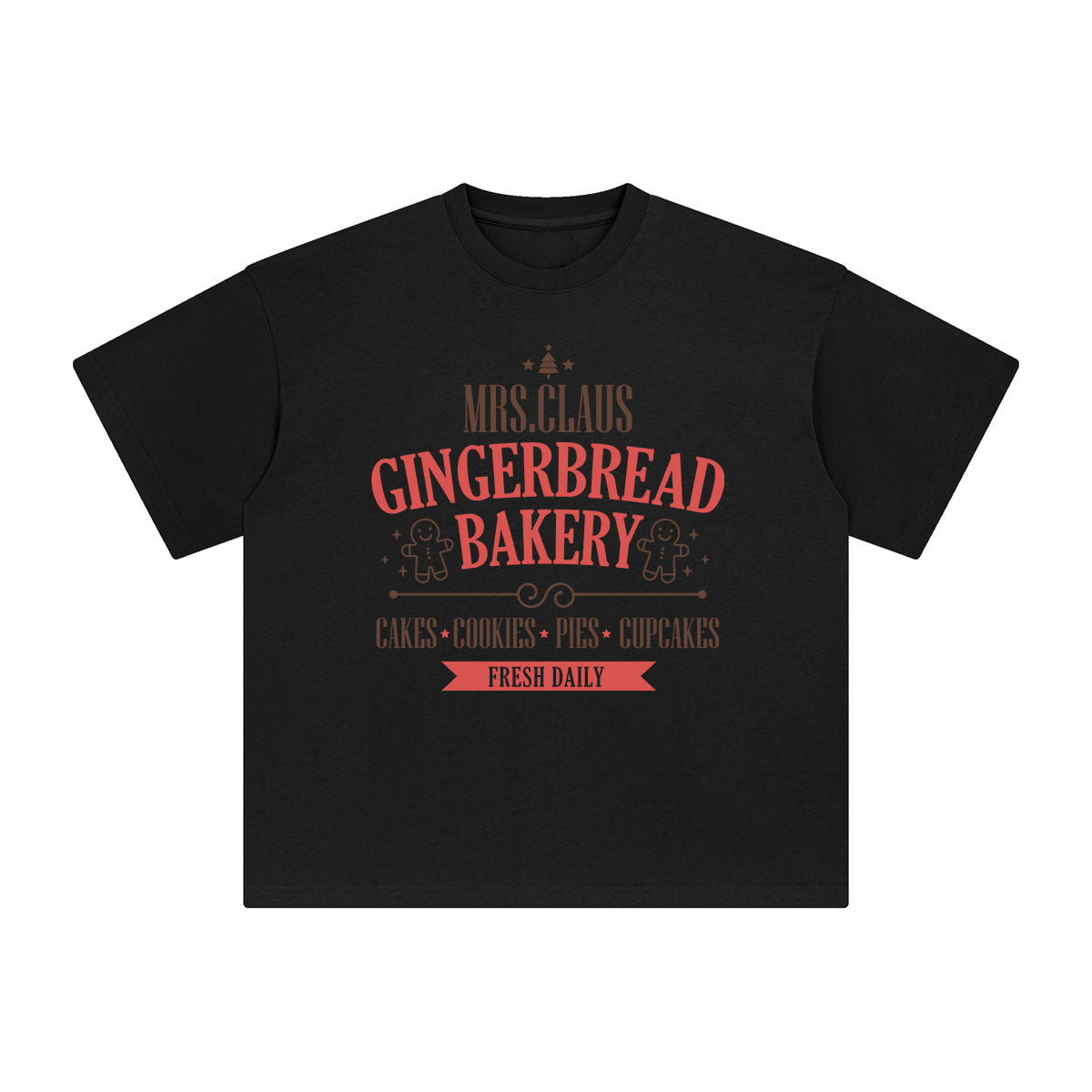 Gingerbread Bakery Graphic Tee-INNBLAC Fashion Apparel