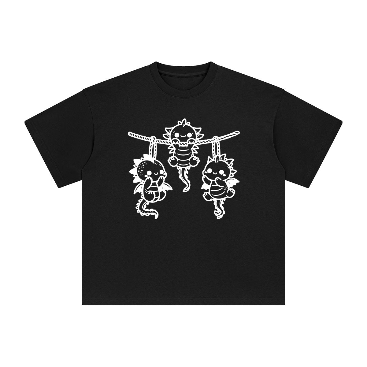 Dragon Graphic Tee-INNBLAC Fashion Apparel