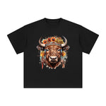 Bison Graphic Tee-INNBLAC Fashion Apparel
