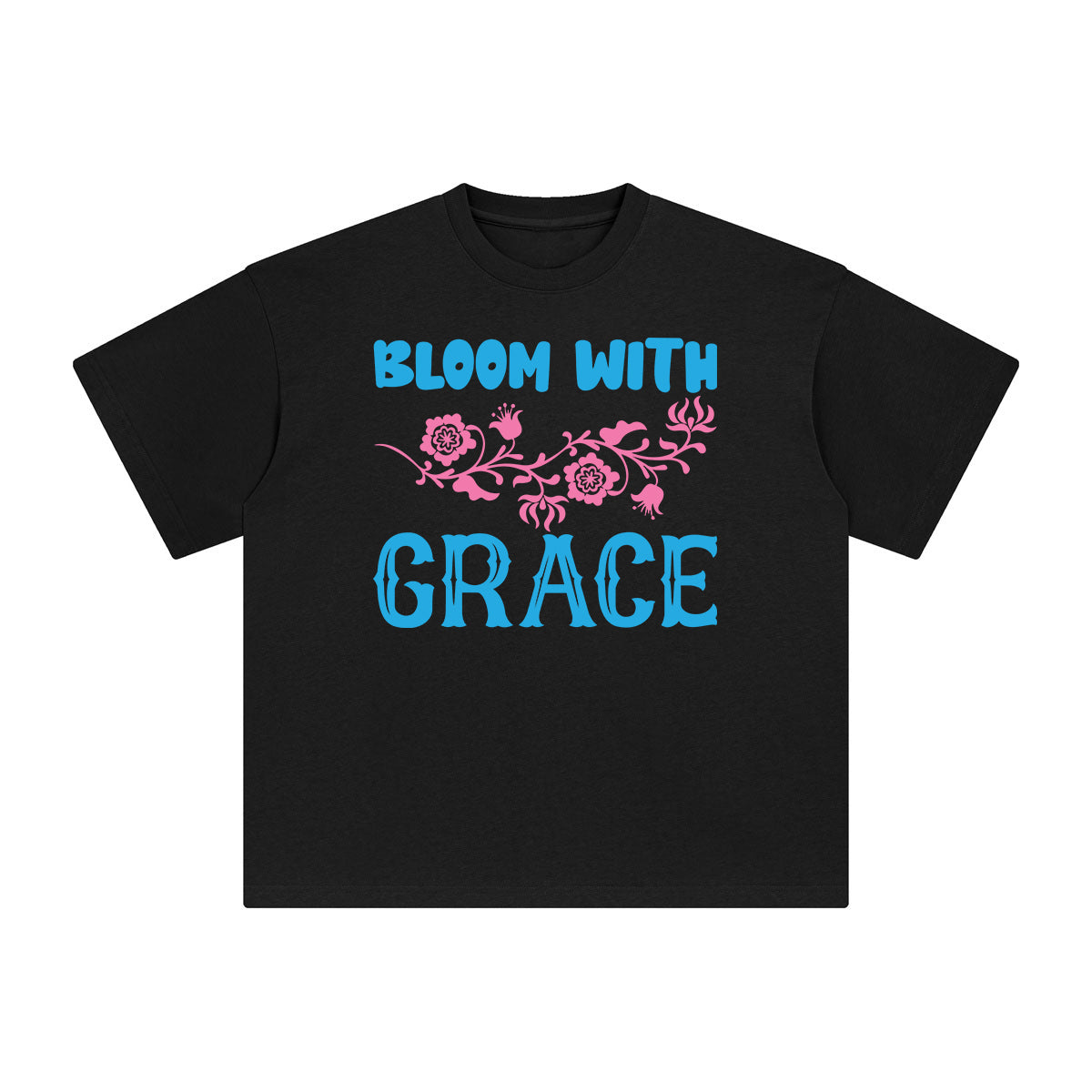 Bloom With Grace Graphic Tee-INNBLAC Fashion Apparel