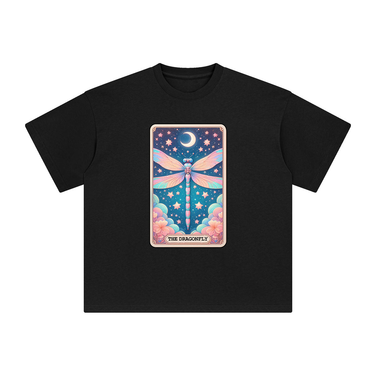 The Dragonfly Card Graphic Tee-INNBLAC Fashion Apparel