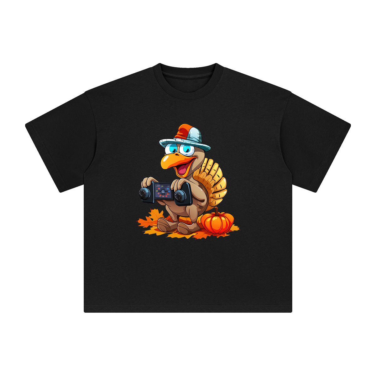 Funny Turkey Graphic Tee-INNBLAC Fashion Apparel