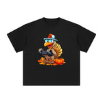 Funny Turkey Graphic Tee-INNBLAC Fashion Apparel
