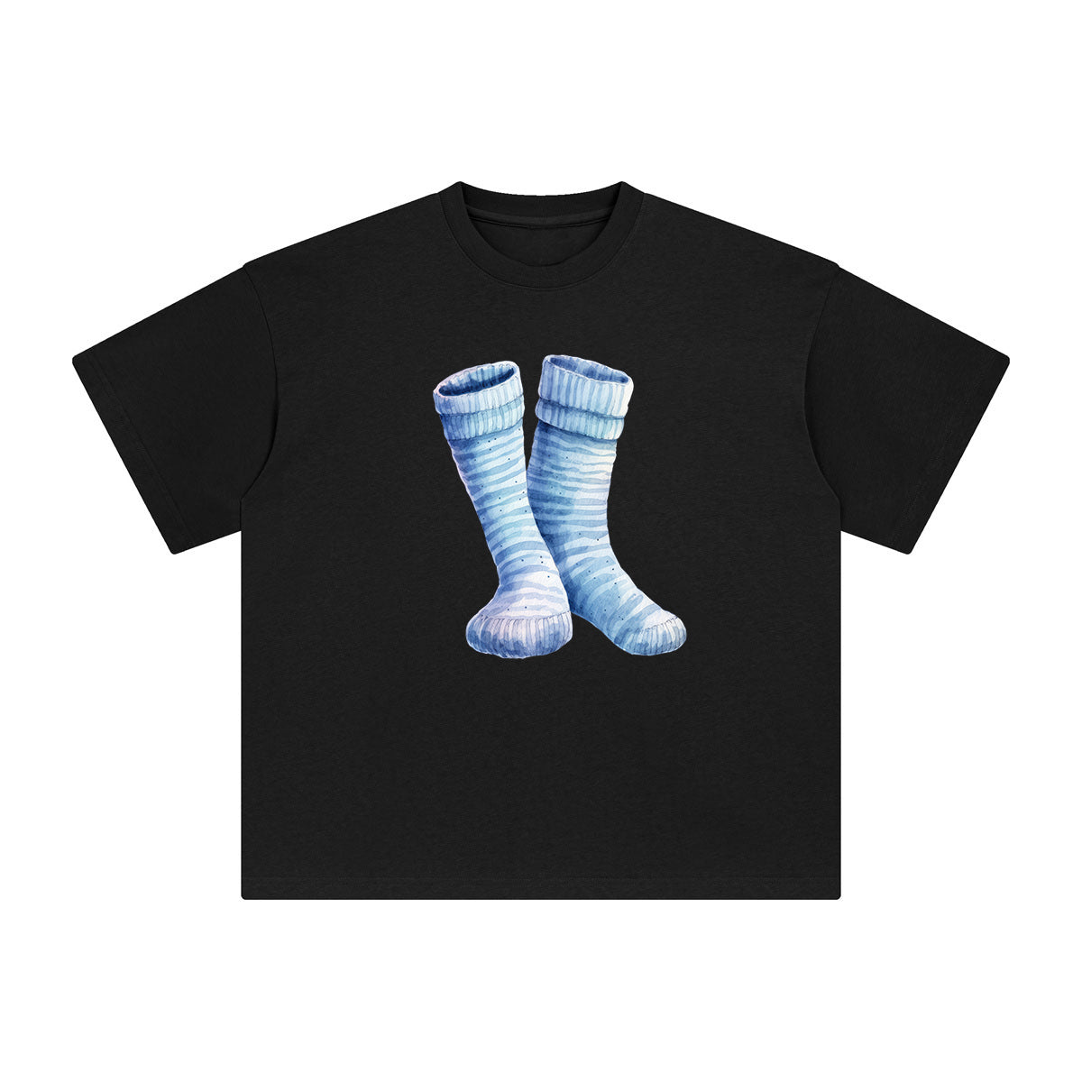 Socks Graphic Tee-INNBLAC Fashion Apparel