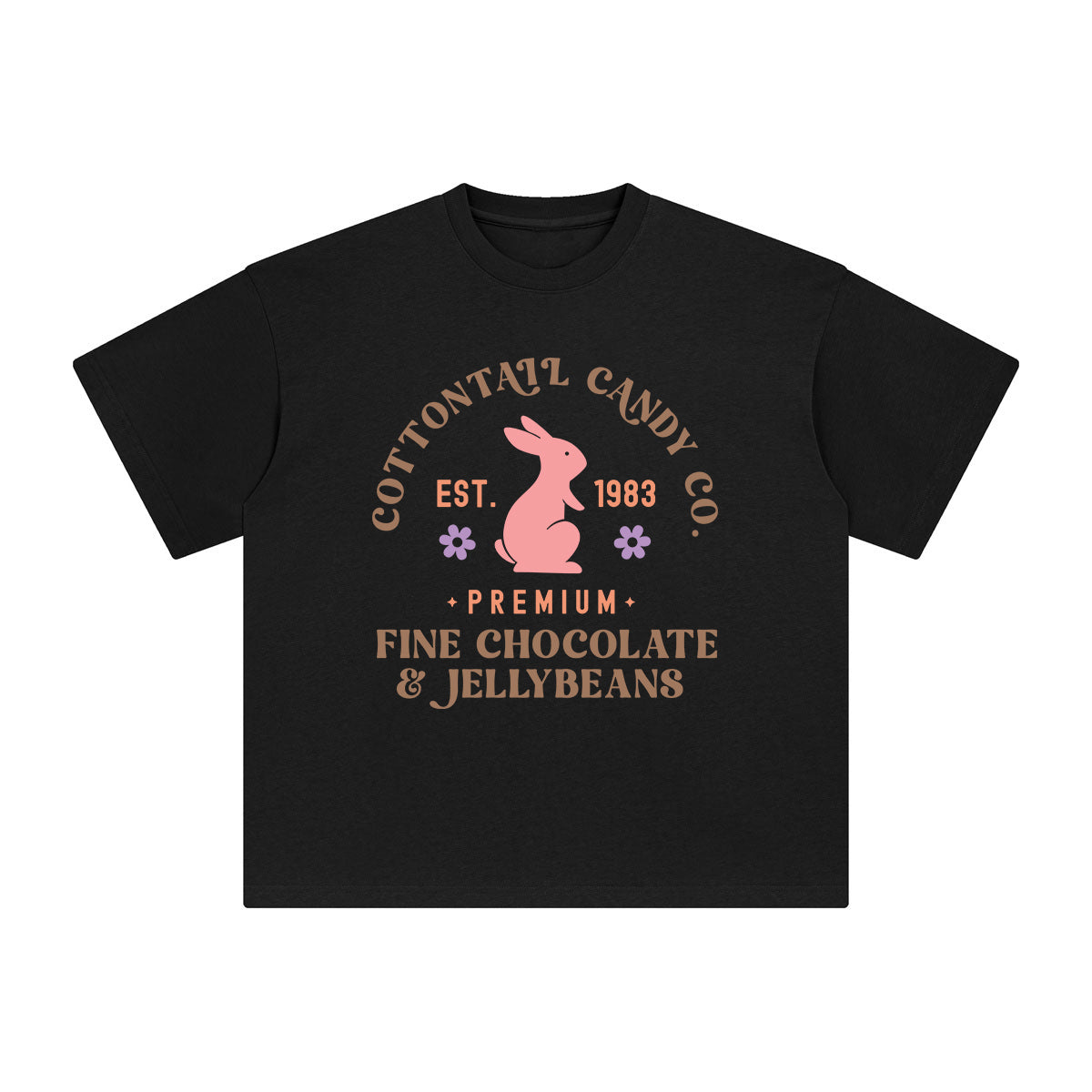 Bunny Graphic Tee-INNBLAC Fashion Apparel