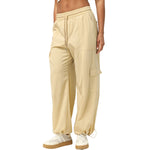 Relaxed-Fit Parachute Cargo Pants