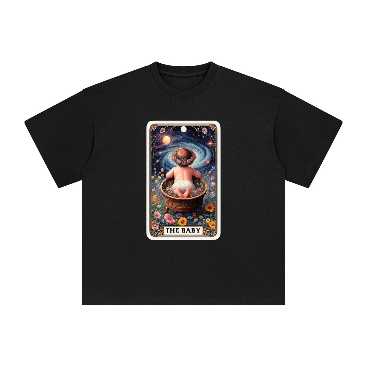 The Little Baby Girl Card Graphic Tee-INNBLAC Fashion Apparel