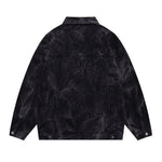 New Stylish Water Wave Denim Jacket