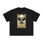 Bat Tarot Card Graphic Tee-INNBLAC Fashion Apparel