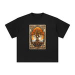 Tree Tarot Card Graphic Tee-INNBLAC Fashion Apparel