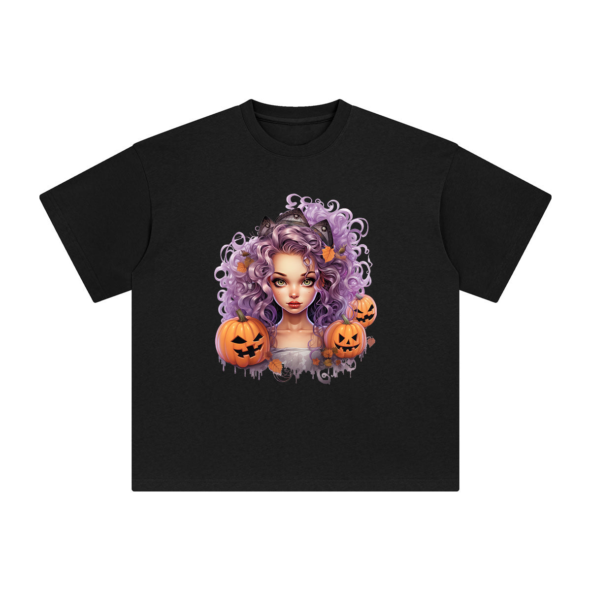 Halloween Princess Graphic Tee-INNBLAC Fashion Apparel