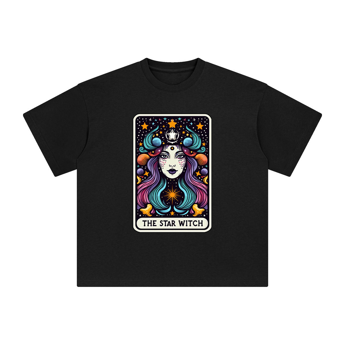 The Star Witch Graphic Tee-INNBLAC Fashion Apparel