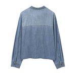 French Versatile Denim Shirt