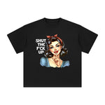 Shut The Fuck lt Graphic Tee-INNBLAC Fashion Apparel