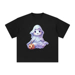 Cute Baby Ghost Graphic Tee-INNBLAC Fashion Apparel