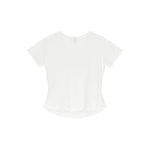 Square Neck Pleated Waist Crop Top 4.5oz-INNBLAC Fashion Apparel