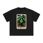 The Green Witch Graphic Tee-INNBLAC Fashion Apparel