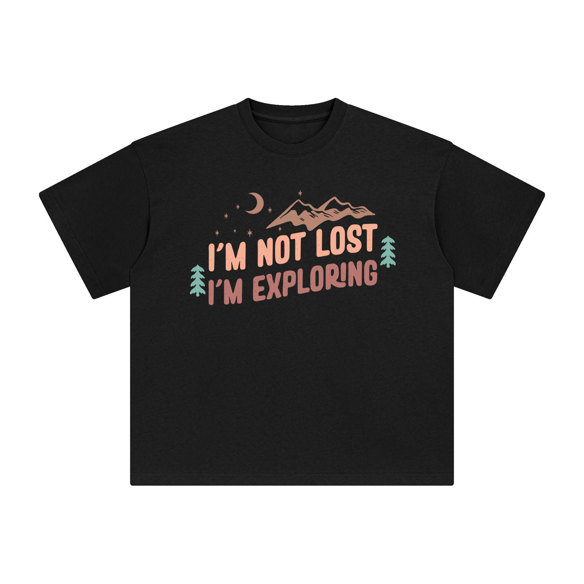 Camping Outdoor & Quote Graphic Tee-INNBLAC Fashion Apparel
