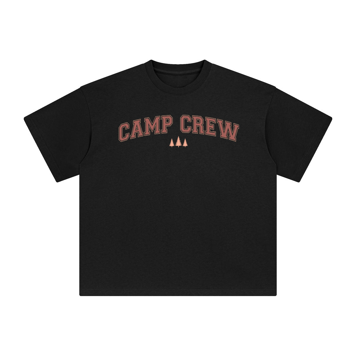 Camp Crew Graphic Tee-INNBLAC Fashion Apparel
