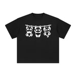 Panda Graphic Tee-INNBLAC Fashion Apparel
