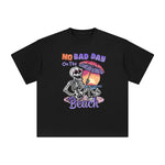 No Bad Day On The Beach Graphic Tee-INNBLAC Fashion Apparel