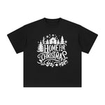 Home For Christmas Graphic Tee-INNBLAC Fashion Apparel