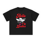 Hello Ladies Graphic Tee-INNBLAC Fashion Apparel