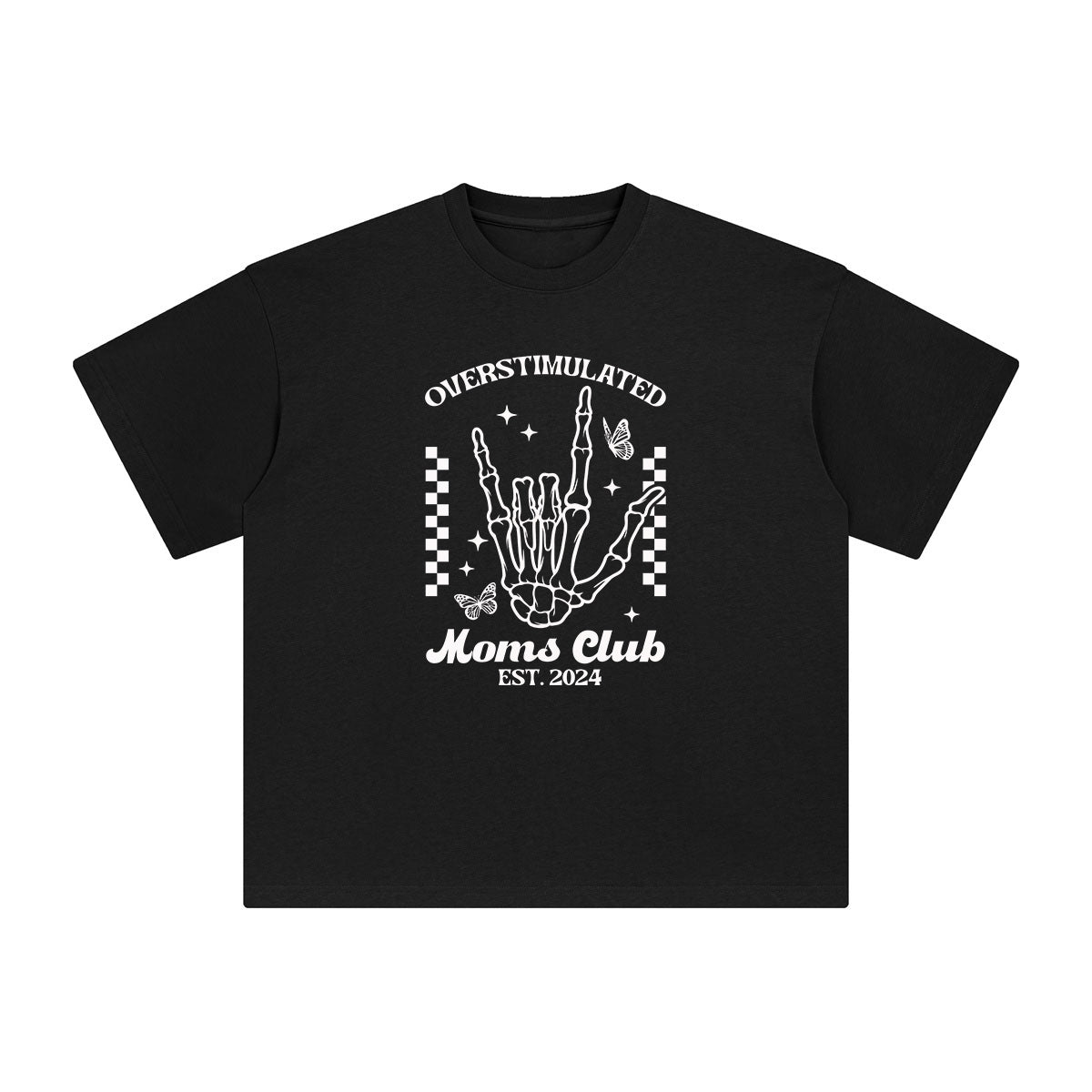 Moms Club Graphic Tee-INNBLAC Fashion Apparel