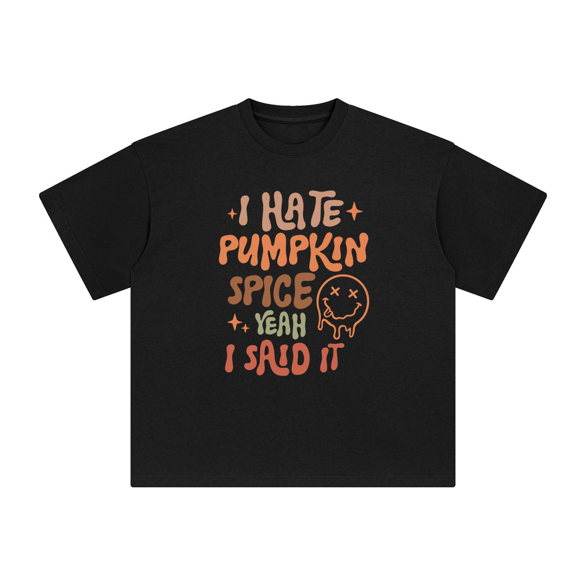 Pumpkin Spice Quote Graphic Tee-INNBLAC Fashion Apparel