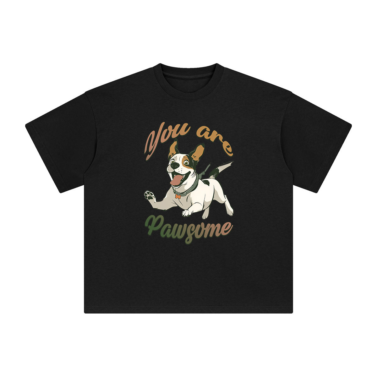 You Are Pawsome Graphic Tee-INNBLAC Fashion Apparel